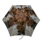 Weiner Dog Mini Folding Umbrella