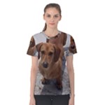 Weiner Dog Women s Cotton Tee