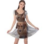 Weiner Dog Cap Sleeve Dress