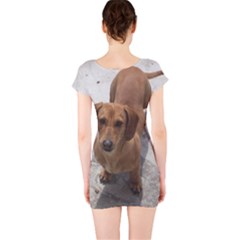 Short Sleeve Bodycon Dress Back Short Sleeve Bodycon Dress Back