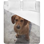 Weiner Dog Duvet Cover (California King Size)