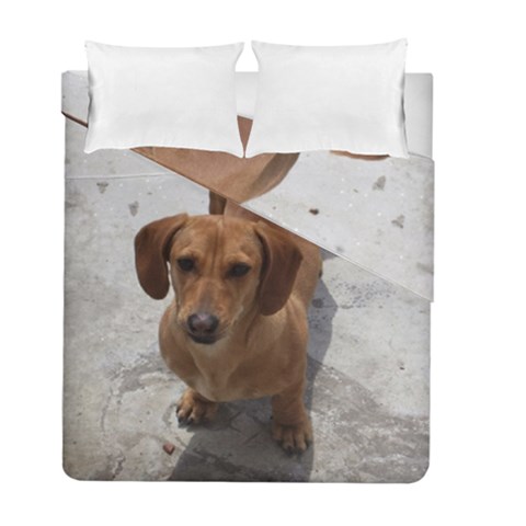 Weiner Dog Duvet Cover Double Side (Full/ Double Size) from ArtsNow.com