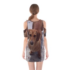 Shoulder Cutout One Piece Dress 