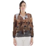 Weiner Dog Wind Breaker (Women)
