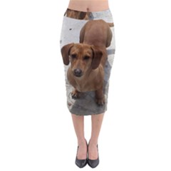 Midi Pencil Skirt 