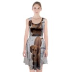 Weiner Dog Racerback Midi Dress