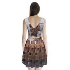 Split Back Mini Dress  