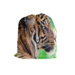 Tiger Drawstring Pouch (Large)