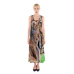 Tiger Sleeveless Maxi Dress