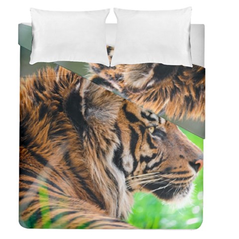Tiger Duvet Cover Double Side (Queen Size) from ArtsNow.com