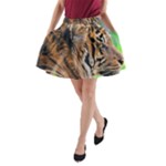 Tiger A-Line Pocket Skirt