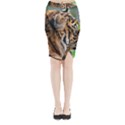 Midi Wrap Pencil Skirt 