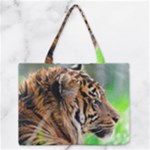 Tiger Medium Zipper Tote Bag