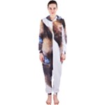 Siamese Cat Hooded Jumpsuit (Ladies)