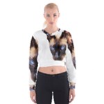 Siamese Cat Cropped Sweatshirt