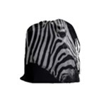Zebra 3 Drawstring Pouch (Large)