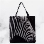 Zebra 3 Grocery Tote Bag
