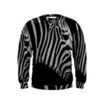 Zebra 3 Kids  Sweatshirt