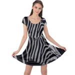 Zebra 3 Cap Sleeve Dress