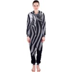 Zebra 3 Hooded Jumpsuit (Ladies)