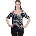 Zebra 3 Women s Cutout Shoulder Tee
