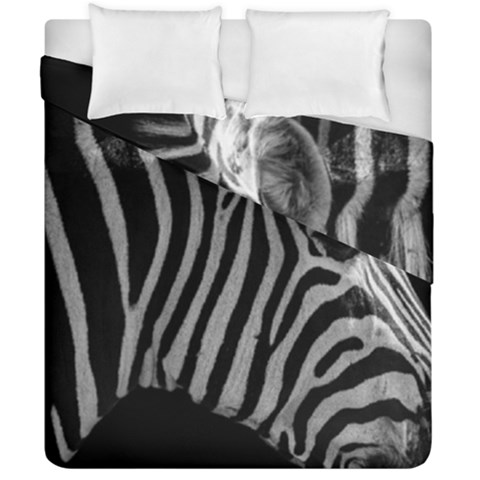 Zebra 3 Duvet Cover Double Side (California King Size) from ArtsNow.com