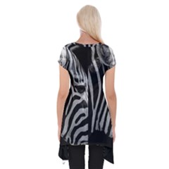 Short Sleeve Side Drop Tunic 