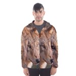 Wolf Hooded Wind Breaker (Men)