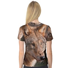 V-Neck Sport Mesh T-Shirt 