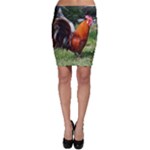 Rooster Bodycon Skirt