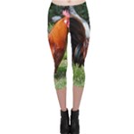 Rooster Capri Leggings 
