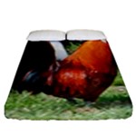 Rooster Fitted Sheet (King Size)
