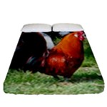 Rooster Fitted Sheet (California King Size)