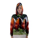 Rooster Hooded Wind Breaker (Women)