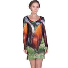 Long Sleeve Nightdress 