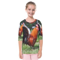 Kids  Quarter Sleeve Raglan T-Shirt 