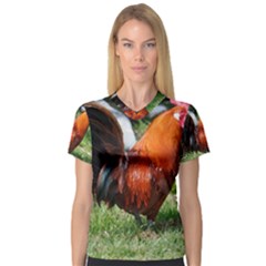 V-Neck Sport Mesh T-Shirt 