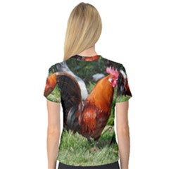 V-Neck Sport Mesh T-Shirt 