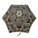 White Tiger 2 Mini Folding Umbrella