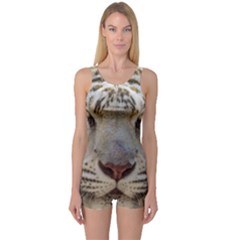 One Piece Boyleg Swimsuit 