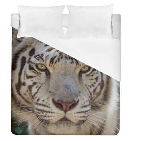 White Tiger 2 Duvet Cover (Queen Size) from ArtsNow.com