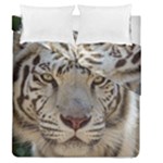 White Tiger 2 Duvet Cover Double Side (Queen Size)
