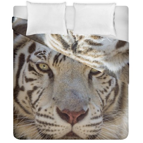 White Tiger 2 Duvet Cover Double Side (California King Size) from ArtsNow.com