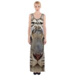 White Tiger 2 Maxi Thigh Split Dress