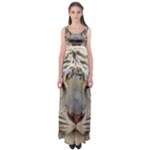 White Tiger 2 Empire Waist Maxi Dress