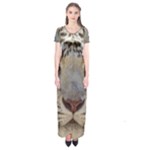 White Tiger 2 Short Sleeve Maxi Dress