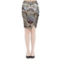 Midi Wrap Pencil Skirt 