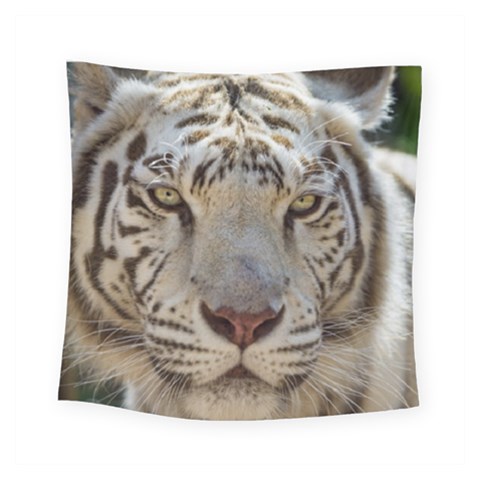 White Tiger 2 Square Tapestry (Small) from ArtsNow.com