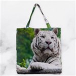 White Tiger Grocery Tote Bag
