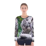 White Tiger Women s Long Sleeve Tee